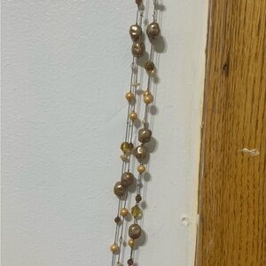 Elegant Multi-Strand Beaded Necklace